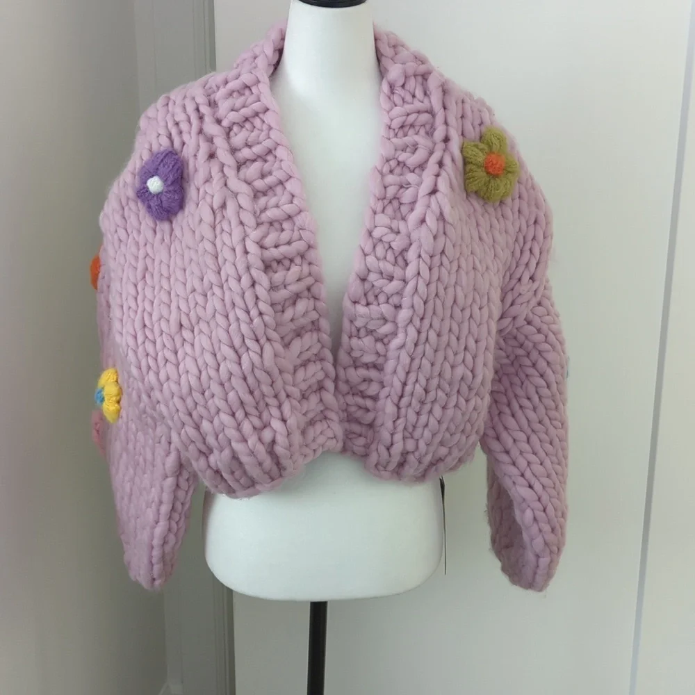 CLEARANCE NWT Beulah Cardigan 0/S - Picture 3 of 8